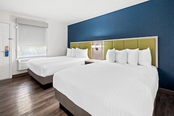 Standard Room, 2 Queen Beds, Refrigerator & Microwave, Courtyard Area