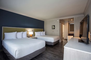 Standard Room, 2 Double Beds, Accessible, Bathtub (Bathtub)