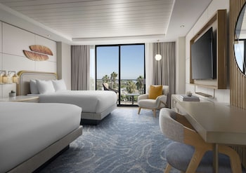 Room, 2 Queen Beds, Accessible, Ocean View (Hearing)