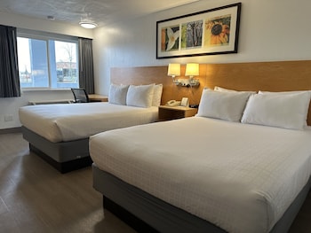 Standard Room, 2 Queen Beds, Non Smoking, Refrigerator & Microwave