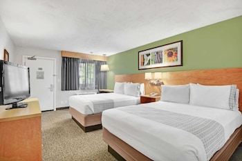 Standard Room, 2 Queen Beds, Non Smoking, Refrigerator & Microwave