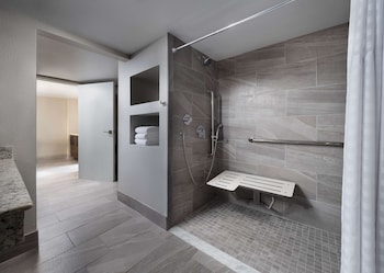 Suite, 1 King Bed, Accessible (Roll-In Shower)