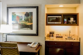 ADA Mobility Accessible, Suite, 2 Double Beds with Sofa Bed, Bathtub