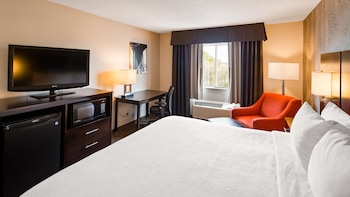 Standard Room, 1 King Bed, Non Smoking, Refrigerator & Microwave