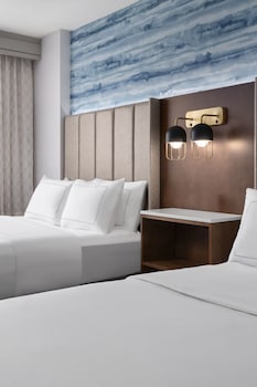 Room, 2 Double Beds, Accessible (Roll-In Shower)