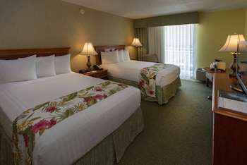 Room, 2 Double Beds, Non Smoking, Balcony