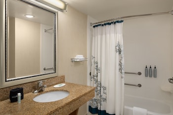 Studio, 1 King Bed with Sofa bed, Balcony (Mobility/Hearing Accessible, Tub)