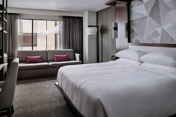 Room, 1 King Bed with Sofa bed (Mobility/Hearing Access, Roll-In Shwr)