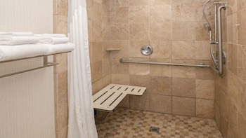 Standard Room, 1 King Bed, Roll-in Shower (Mobility Accessible)