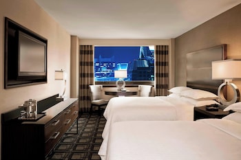 Premier Room, 2 Double Beds, City View