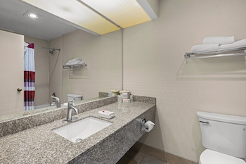 Suite, 1 Queen Bed, Accessible, Non Smoking (Roll-In Shower)
