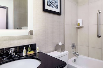 Room, 2 Double Beds, Hearing Accessible, Non Smoking (Mobility, Bathtub w/ Grab Bars)