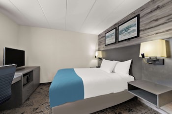 Standard Room, 1 Queen Bed, Non Smoking, Refrigerator & Microwave (Walk-in Shower)
