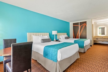 Double Room, 2 Double Beds, Smoking