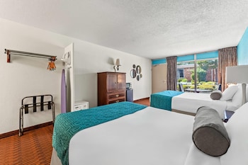 Double Room, 2 Double Beds, Smoking