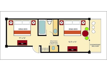 Standard Room (floors 2 - 7)