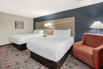 Standard Room, 2 Queen Beds, Non Smoking, Refrigerator & Microwave