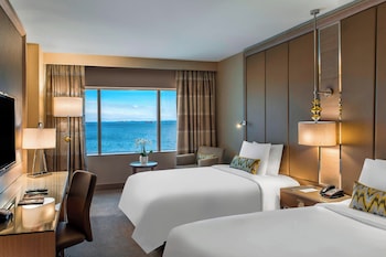 Deluxe Room, 2 Twin Beds, Sea View