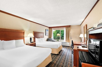 Standard Room, 2 Queen Beds, Non Smoking, Refrigerator & Microwave