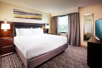 Suite, 1 King Bed, Jetted Tub (Hearing, Top Floor)