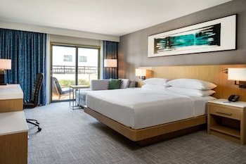 Club Room, 1 King Bed, Patio, Garden View
