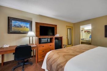 Standard Room, 1 King Bed, Non Smoking (Parking Area View)