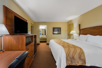 Standard Room, 1 King Bed, Non Smoking (Parking Area View)