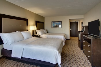 Room, 2 Double Beds, Roll-in Shower, Non Smoking (Communications Accessible)