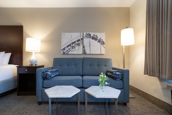 Extended Stay King Suite Sleeper Sofa Kitchenette