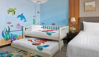Family Room, 1 King Bed with Sofa bed (Clown Fish Themed)