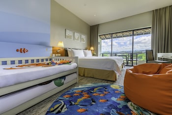 Family Room, 1 King Bed with Sofa bed (Clown Fish Themed)