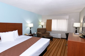 Standard Room, 1 King Bed, Non Smoking, Refrigerator & Microwave