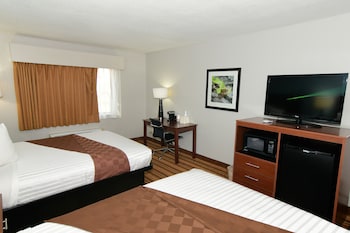 Standard Room, 2 Queen Beds, Non Smoking, Refrigerator & Microwave