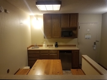 Suite 1 King Bed with Pull out couch with Hot Tub and with Kitchen