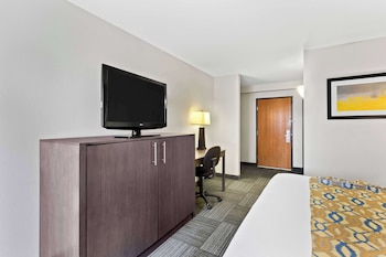 Standard Room, 1 King Bed, Non Smoking, Refrigerator & Microwave