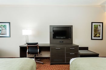 Standard Room, 2 Queen Beds, Refrigerator & Microwave, Tower (Larger Room)