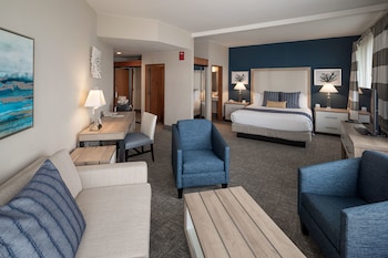 Executive Studio Suite, 1 King Bed with Sofa bed, Refrigerator & Microwave, Ground Floor