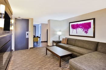 Suite, 1 King Bed, Accessible (Comm, Mobility, Roll Shwr)
