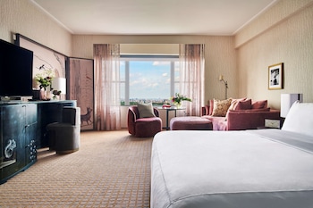 Studio Suite, 1 King Bed, Accessible, Park View (Panoramic, with Tub Shower)