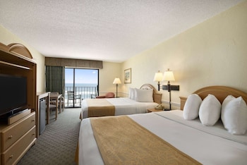 Room, 2 Double Beds, Non Smoking, North or South Ocean View