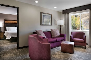 Suite, 1 King Bed, Refrigerator & Microwave