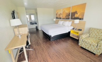 Deluxe Room, 1 King Bed, Non Smoking, Refrigerator & Microwave