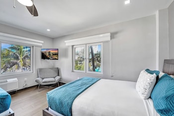 City View Corner Room with Two Double Beds