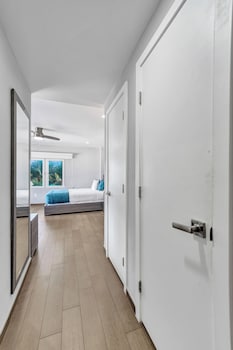 City View Corner Room with Two Double Beds