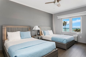Ocean Front Room with Two Double Beds
