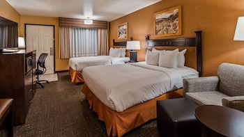 Standard Room, 2 Queen Beds, Non Smoking, Refrigerator & Microwave