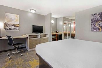 Standard Room, 1 King Bed, Non Smoking, Refrigerator & Microwave