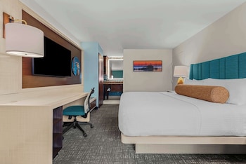 Standard Room, 1 King Bed, Non Smoking, Refrigerator & Microwave