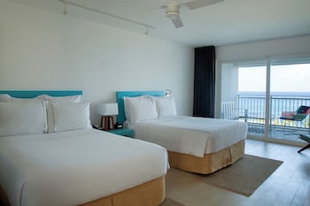 Deluxe Room, 2 Double Beds, Non Smoking, Ocean View