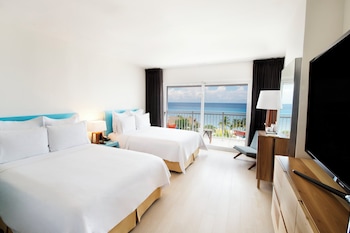 Deluxe Room, 2 Double Beds, Non Smoking, Ocean View